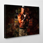 John Cena Canvas Wall Art, Legend Boxing Canvas Wall Art, Wrestling Canvas Print, Wrestle Mania Poster Print, Man Cave Decor, image 0
