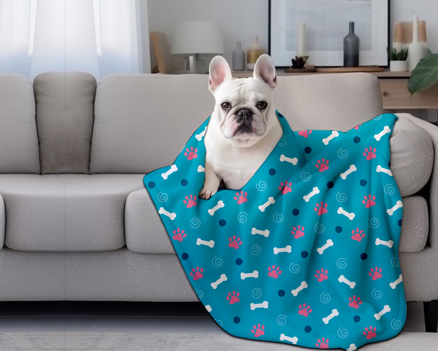 Dog Fleece Blanket image 2