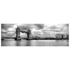 Black & White Tower Bridge Picture Panoramic View image 1
