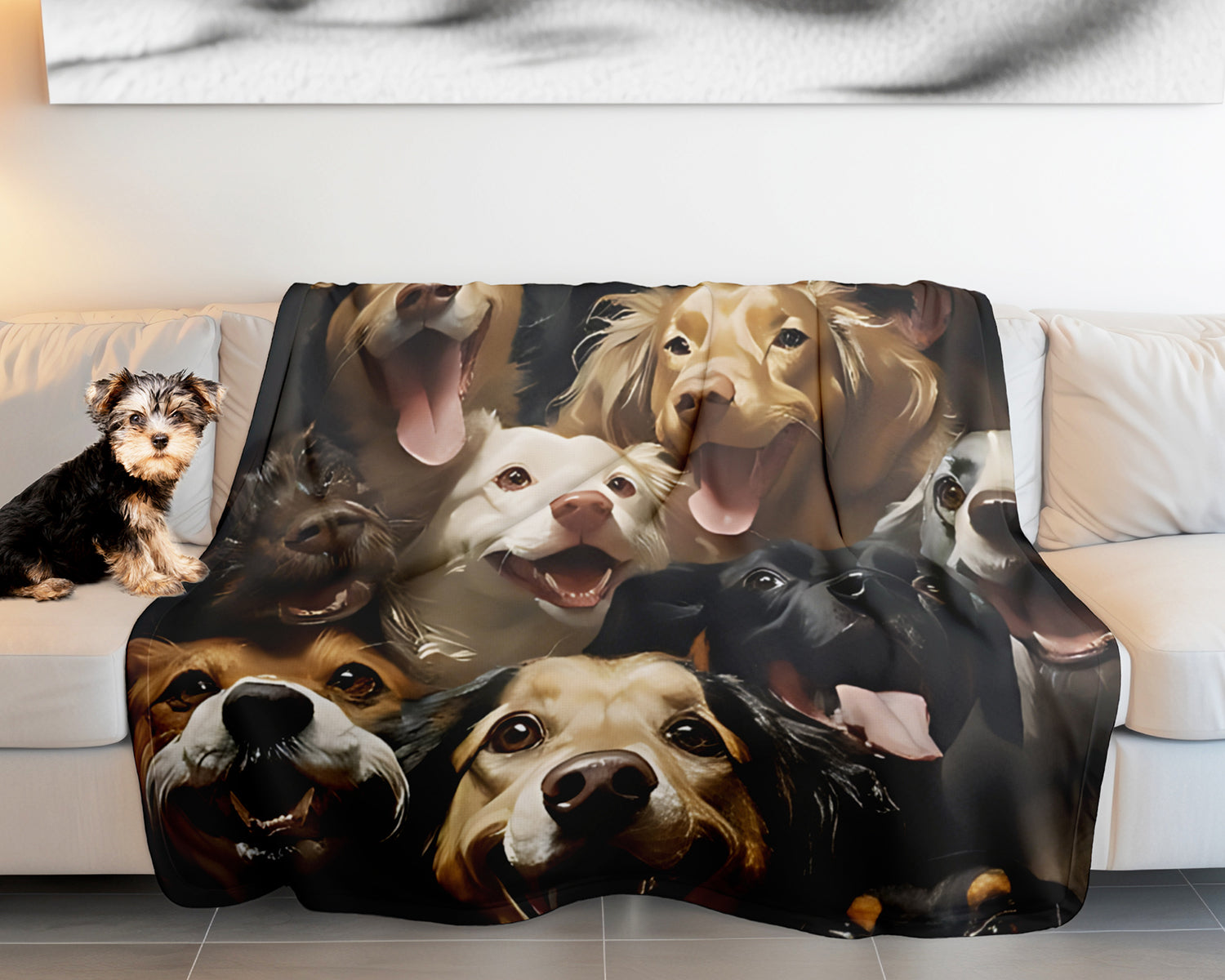 Dog Fleece Blanket image 3
