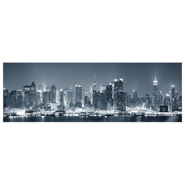 Black & White New York City Night image 1