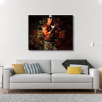 John Cena Canvas Wall Art, Legend Boxing Canvas Wall Art, Wrestling Canvas Print, Wrestle Mania Poster Print, Man Cave Decor, image 1