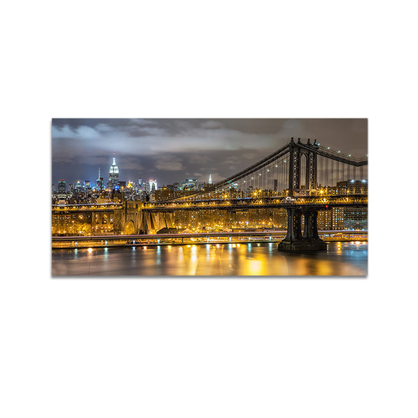 Over Looking Manhattan Night Lights image 1