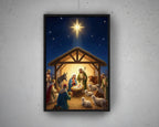 Christmas Nativity Canvas Wall Art image 2