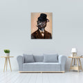 Dog in Suit and Hat image 1