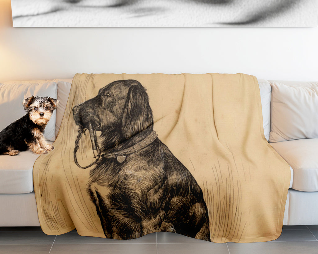 Dog Fleece Blanket image 1
