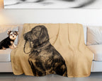 Dog Fleece Blanket image 1