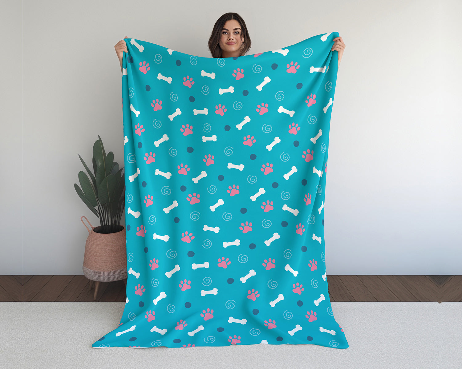 Dog Fleece Blanket image 1