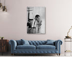 Malcolm X Poster Canvas Wall Art, Civil Rights Famous Photo Canvas wall art, Canvas wall decor, Man Cave Gift, Home Decor, Ready to Hang image 1