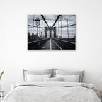 Brooklyn Bridge Walk New York Canvas Wall Art Print