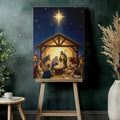 Christmas Nativity Canvas Wall Art