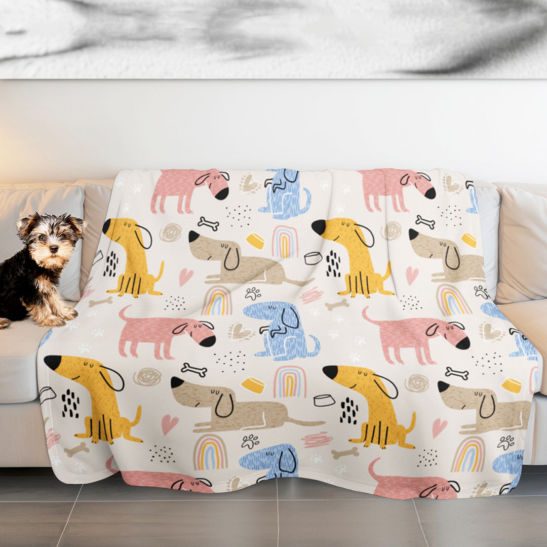Dog Fleece Blanket