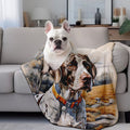 Dog Fleece Blanket