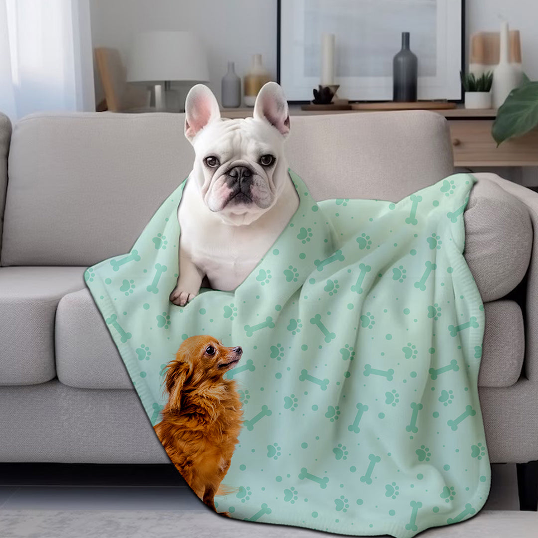 Dog Fleece Blanket