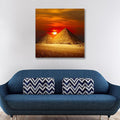 Egyptian Pyramids Under The Dusk Pictures Paintings on Canvas Wall Art Pyramid Canvas