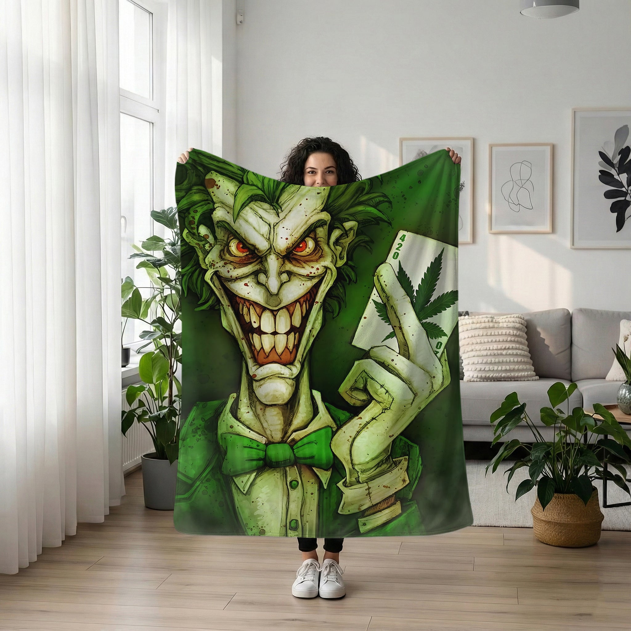 Joker Fleece Blanket