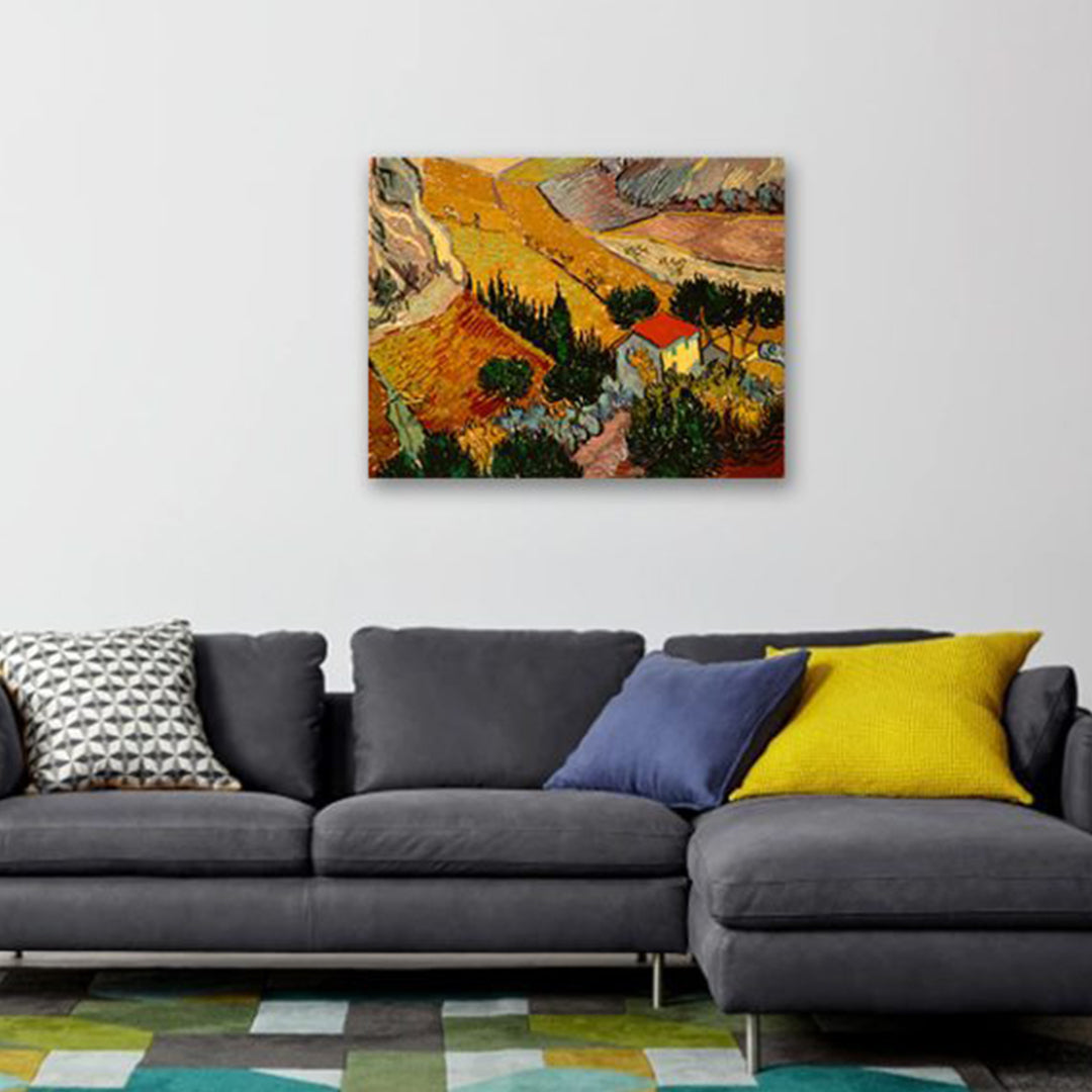 Landscape with House and Ploughman