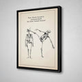 Vintage Anatomy Canvas Wall Art