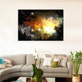 Sky Glow in the Dark, Dual View Surprise Artwork Modern Framed Ready to Hang Wall Art image 0
