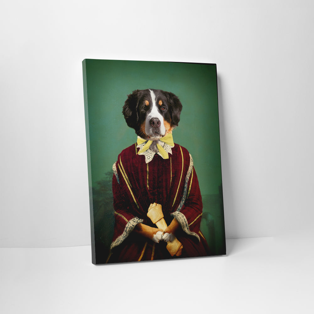 Bernese Mountain Dog in Graduation Gown image 0