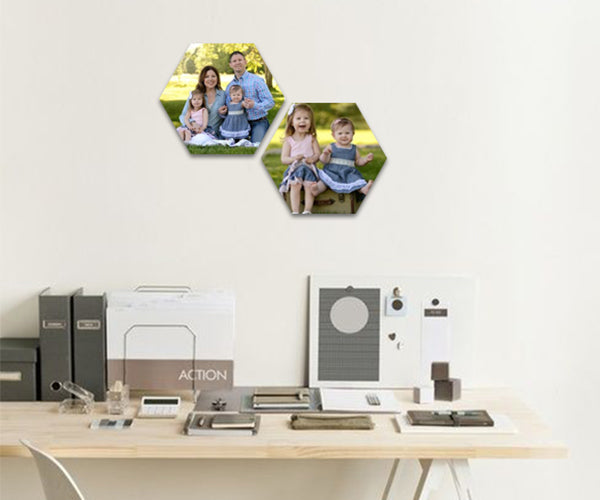 Hexagon Canvas Bundle of 2 image 0