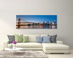 Cincinnati Skyline Panoramic Canvas image 0