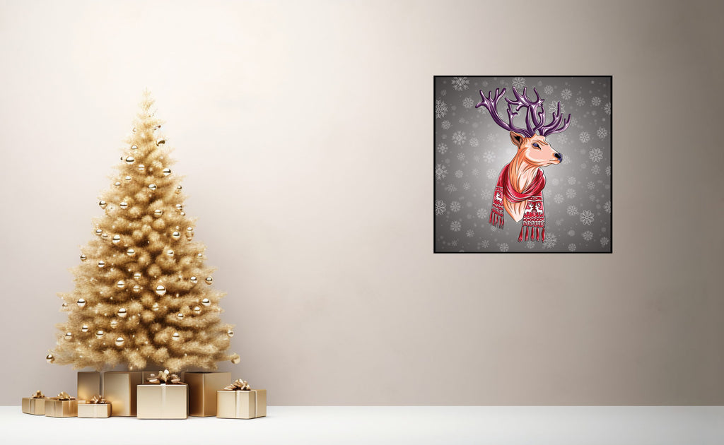 Reindeer Revelry Art image 1