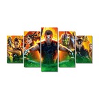 Thor Ragnorak Canvas Print 5 Panel Canvas Wall Art , Marvel Wallpaper Canvas Home Decor, Gaming Room Decor image 0