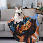 Dog Fleece Blanket