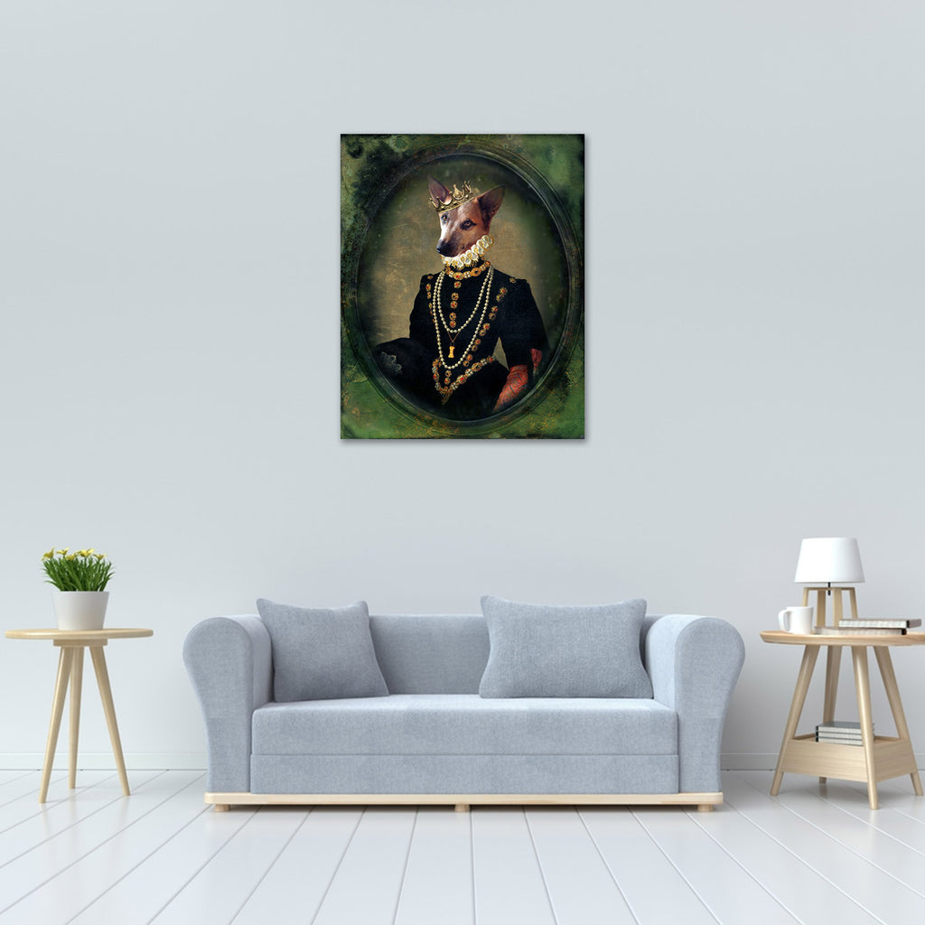 Dog in King's Portrait image 1