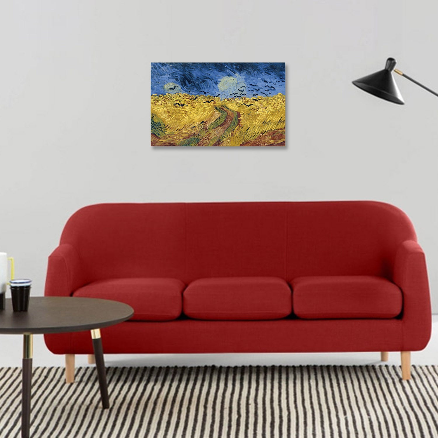 Vincent Van Gogh - Wheatfield with Crows image 0