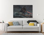 Star Wars Poster Darth Vader and Storm troopers Wall Art Canvas Canvas wall art Canvas wall decor Home Decor, Ready to Hang image 1