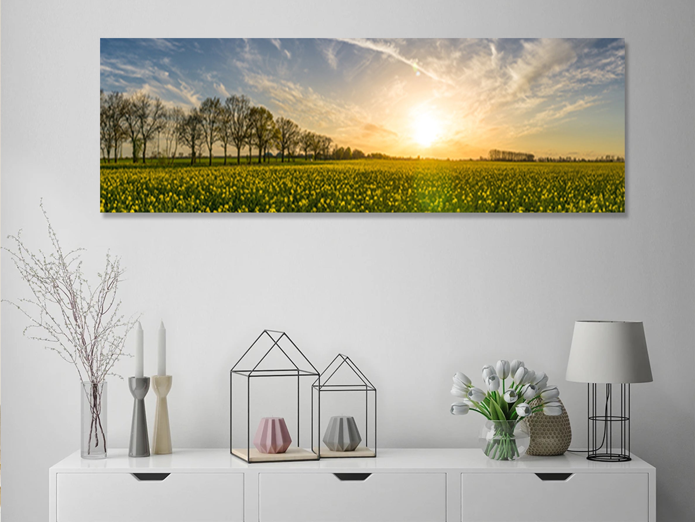 Landscape Nature Grass Horizon Blossom image 0